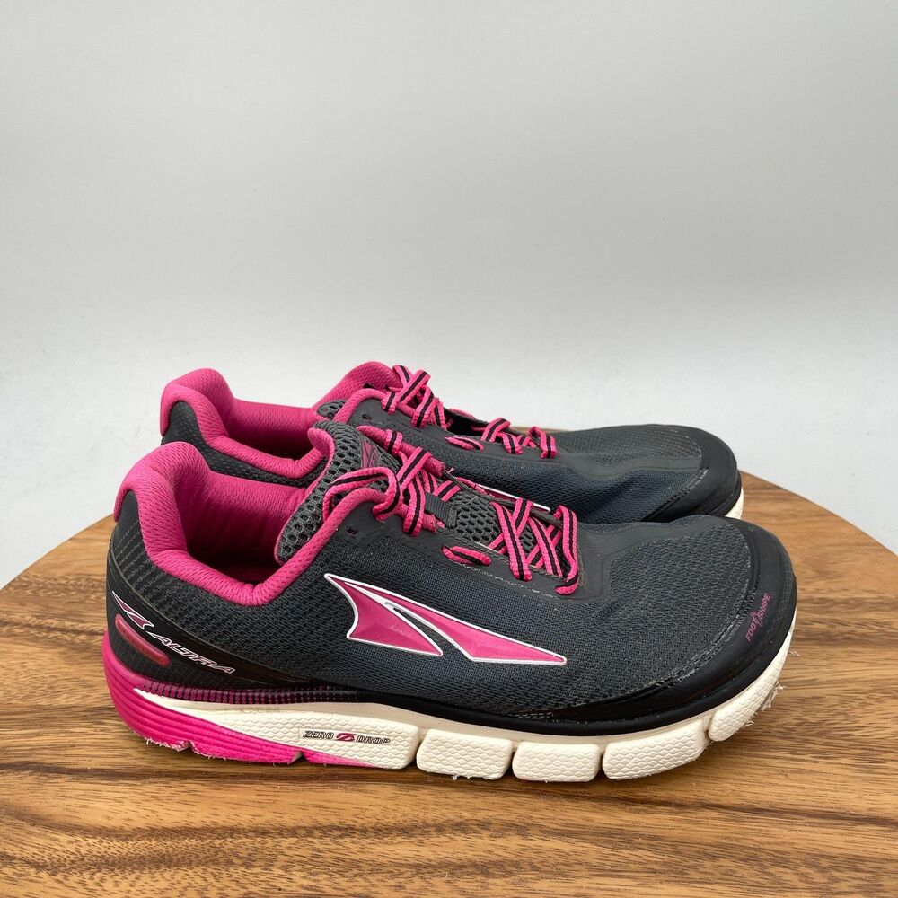 Altra Torin 2.5 Shoes Womens Size 8.5 Black Pink Running Comfort Walking Sneaker